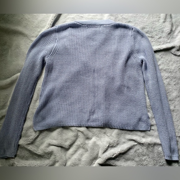 Forever 21 - Periwinkle Blue Cropped Sweater - Size M - Picture 6 of 6